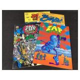 4 ZAP Comix w S Clay Wilson +