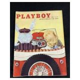 1957 Playboy Magazine April Issue
