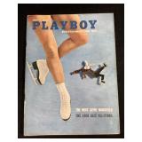 1958 Playboy Magazine February Issue