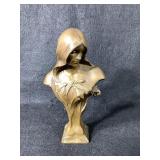 Bronze Sculpture Female Bust