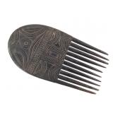 Suriname South America Carved Wood Comb
