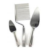 3Pcs Cake Servers & Sponge Cake Fork Sterling