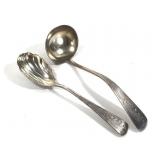 Duhme & Co. Sterling Lily Spoon & Ladle 83g TW