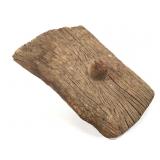 Primitive Wood Gridning Table / Tool (?)