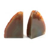 Polished Natural Stone Bookends