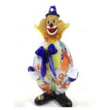 Murano Art Glass Clown Figure