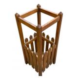 Mission Oak Umbrella Stand