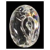Steuben Art Glass Elephant Paperweight