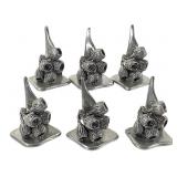 Riccardo Pizzimento Pewter Mini. Sculptures