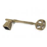 Brass Key-Shaped Candle Snuffer