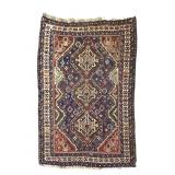 Persian Qashqai Tribal Rug w/ Fringe