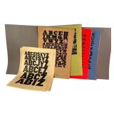 Woodtype IU 1966 Portfolio 33 Ltd Ed 23/25