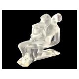 Lalique 1998 Intertwined Dancers Statuette
