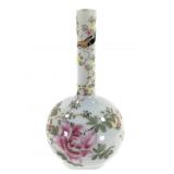 Chinese Hand Painted Porcelain Floral Vase