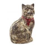 John Wright Cast Iron Cat Coin Bank