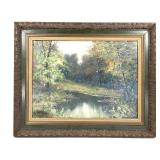 Brown Cty Landscape Painting WA Eyden Jr.