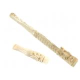 Chinese Carved Dragon Cigarette Holders