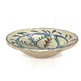 Early Earthenware Hand Painted Bowl