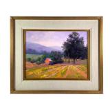 Mary Jean Weber Oil On Board Landscape