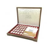 50 Sterling Silver Ingots 2,000g TW w Display Case