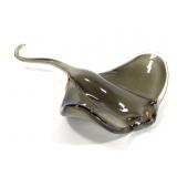Art Glass Sting Ray Paperweight