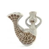 David Stewart Stoneware Mermaid Vase