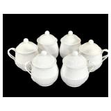 Mottahedeh Italian Pots De Creme Jars