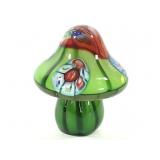 Millefiori Art Glass Mushroom