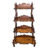 Victorian What Not Curio Shelves