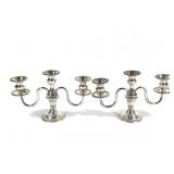 Pr Whiting 2Pc Sterling Weighted Candlabra