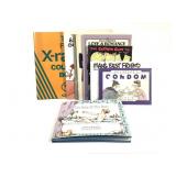 X Rated Coloring Bk & 8 Adult Bks w Cartoon Illus