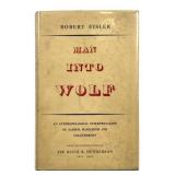 Man into Wolf Robert Eisler HB Anthro of Sadism+