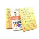 Forbidden Words & Slag & Erotic Dictionaries