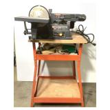 Craftsman Belt/Disc Sander & Bench Grinder on Stnd