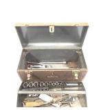 Rusty Craftsman(CM) Toolbox w/ 1/2' Drive CM Tools