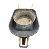 True Temper Wheel Barrow & Galvanized Tub