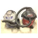 2 Older Shop Vacs Both Work