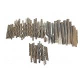Various Size Drill Bits & Metal Chisels