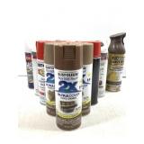 16 Cans of Various Color Spray Paint Untested