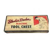 Vtg Black & Decker Electric Drill in Orig. Box