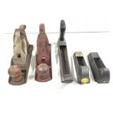 2 Vintage Hand Planes & Misc Rasp Sanders