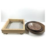 Gold Panning Kit 3 Pans 1 Sifting Screen