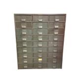 Hobart 27 Drawer Stock Cabinet 2 of 2