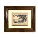 Steven Brandlein Etching Our Thinking Place 3/9