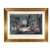 1839 Engraving Aft F.Grant Hunt Breakfast