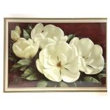 Crimson Magnolia by Igor Levashov Framed Print