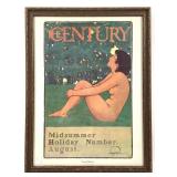 Maxfield Parrish Midsummer Holiday Poster Litho FR