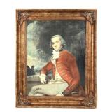 Sir Joshua Reynolds Capt Bligh Print On Canvas Fr