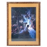 Maxfield Parrish The Waterfall Reproduction Poster