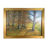 Oil on Canvas Landscape S Brandlein